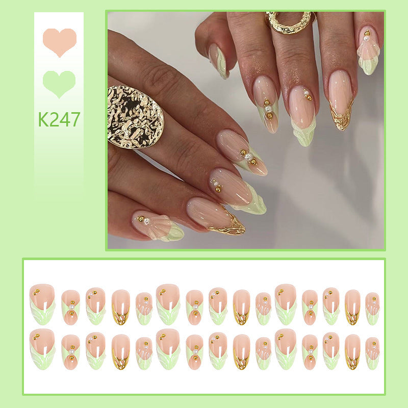 Stylish Press-On Nail Set Stornfield