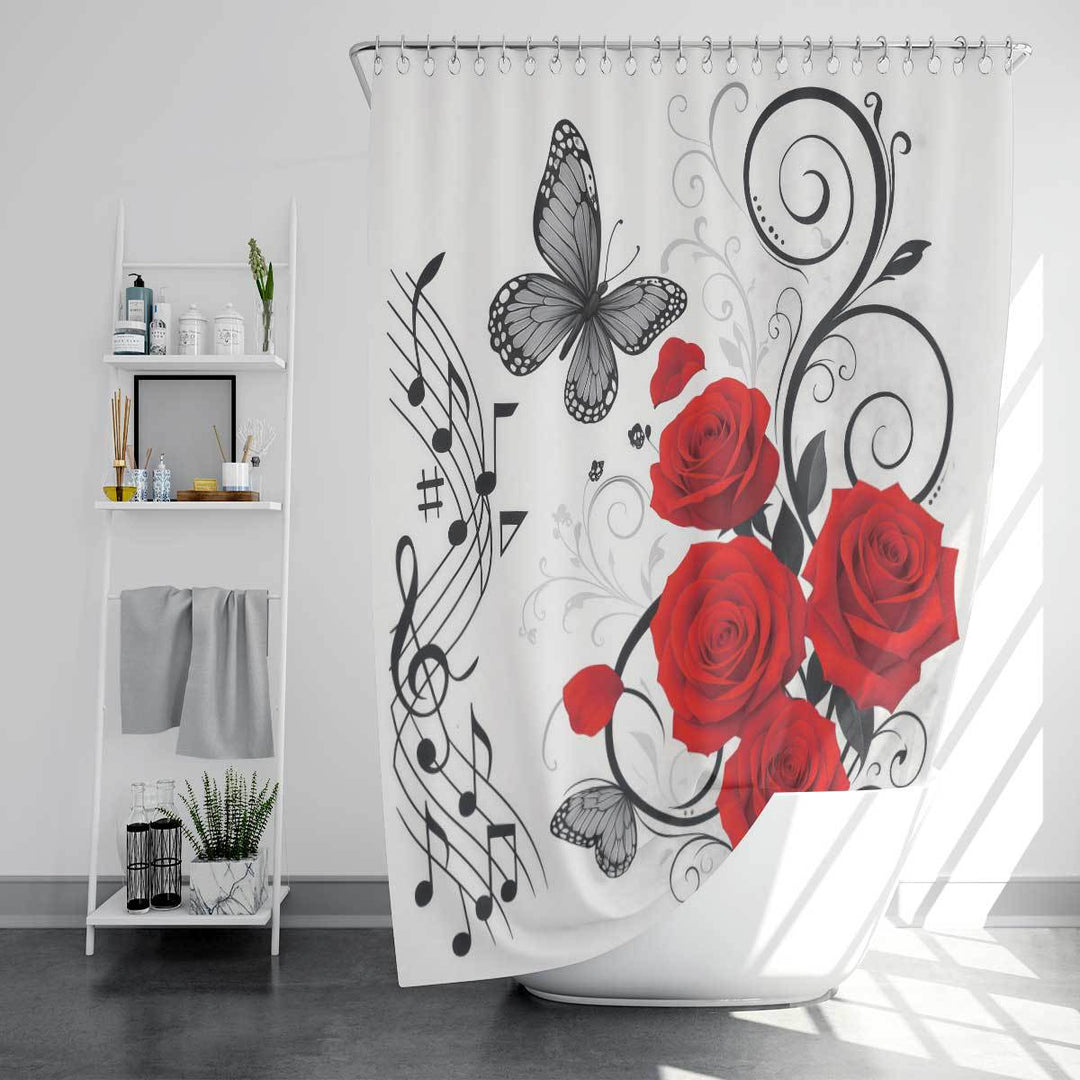 Camping-Themed Shower Curtain Stornfield