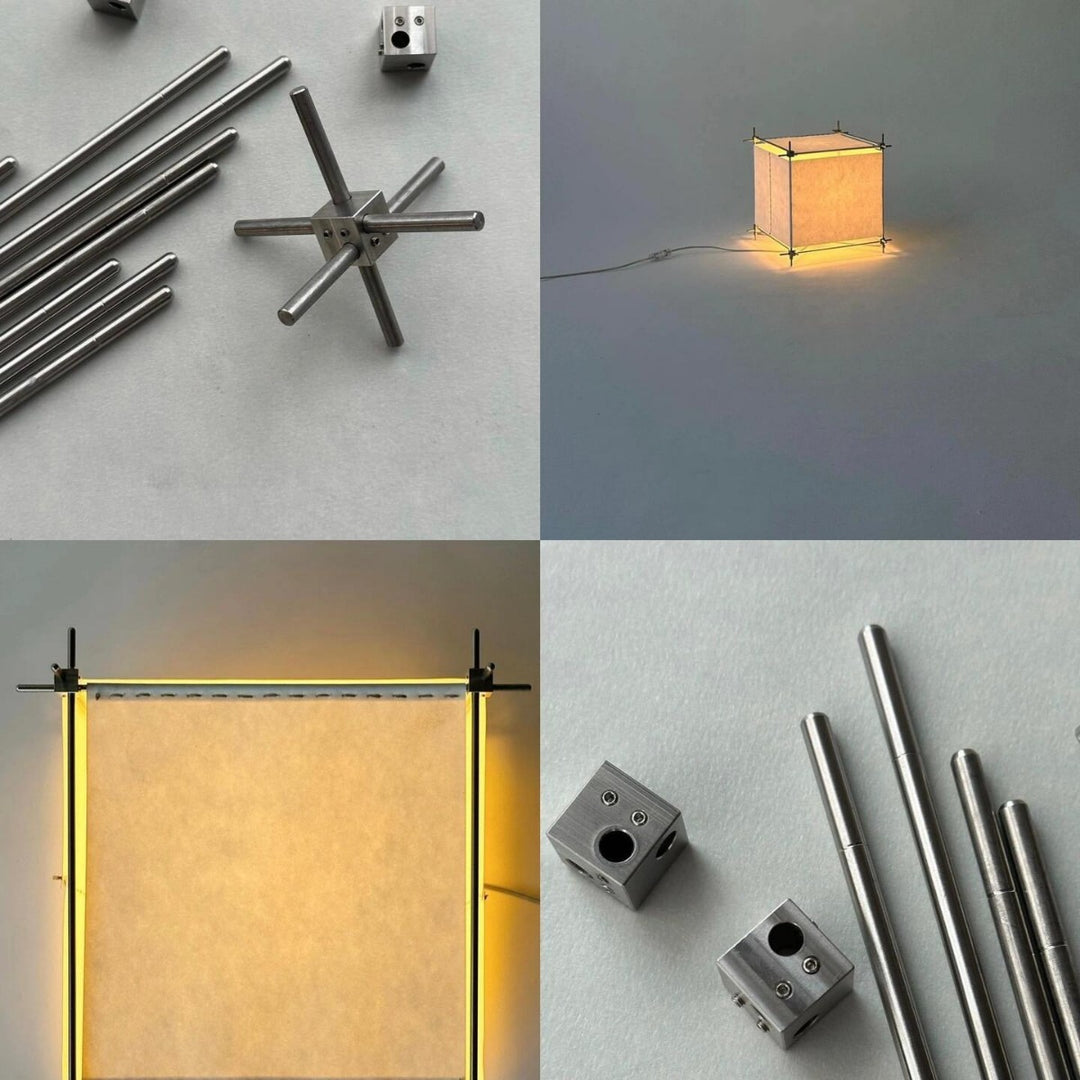 Modern Geometric Table Lamp