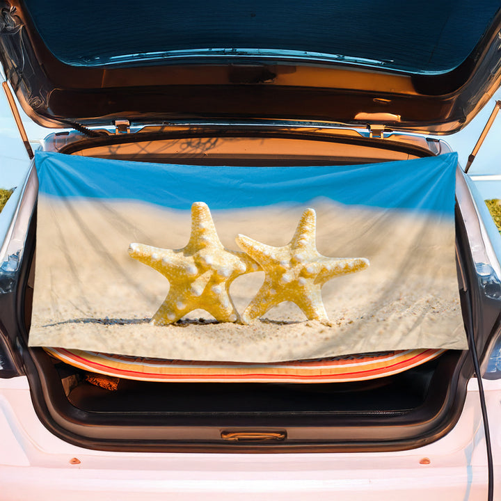 Luggage protection cover with maritime shell design Stornfield