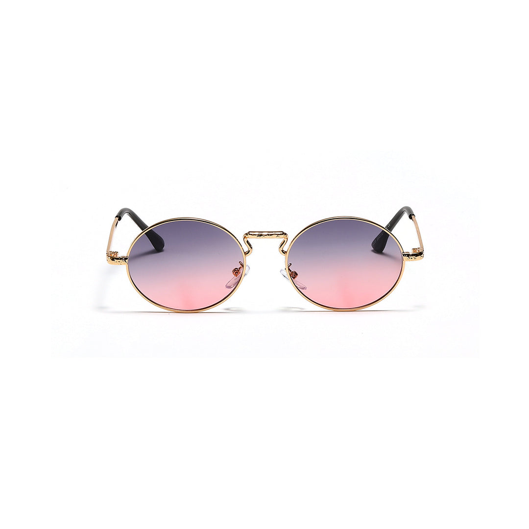 Ladies round fashionable sunglasses Stornfield