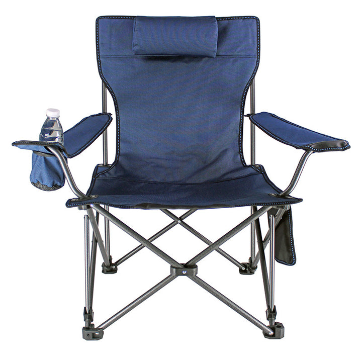 Portable Camping Chair with Side Storage Pocket Stornfield