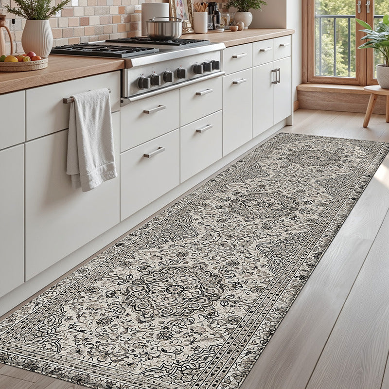 Vintage-Inspired Kitchen Runner