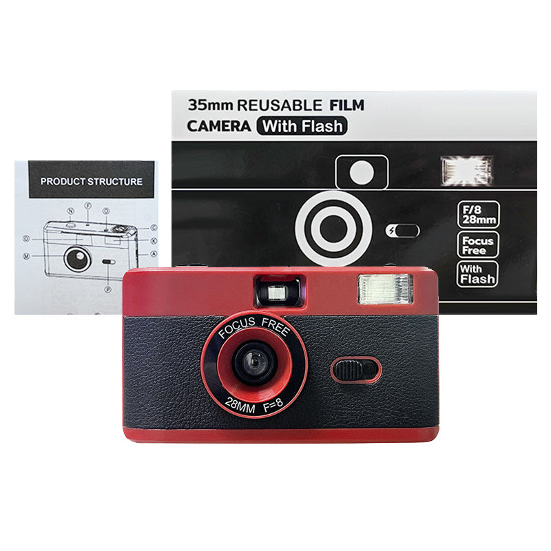 35mm Reusable Film Camera with Flash Stornfield