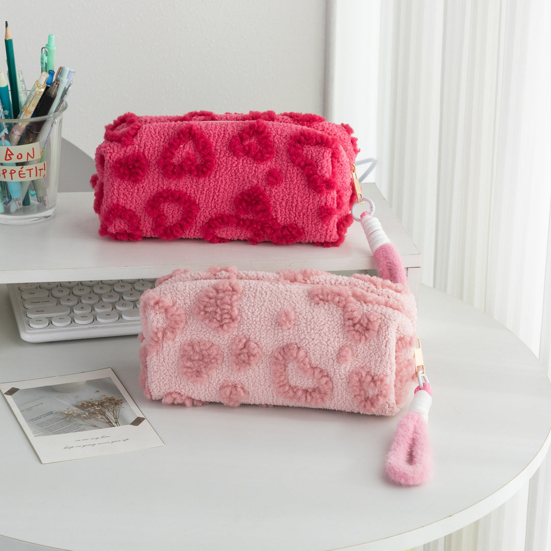 Plush Textured Pencil Case Stornfield