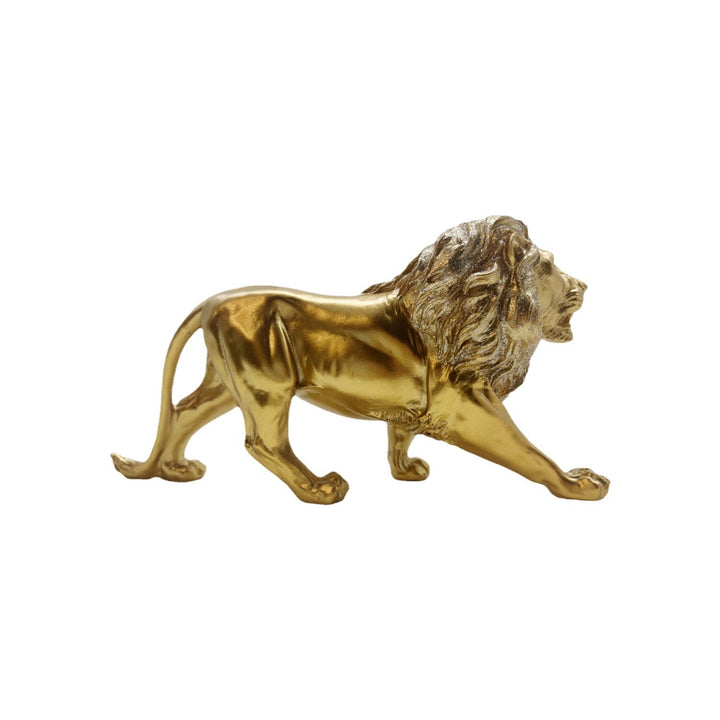 Decorative lion figurine in modern style Stornfield