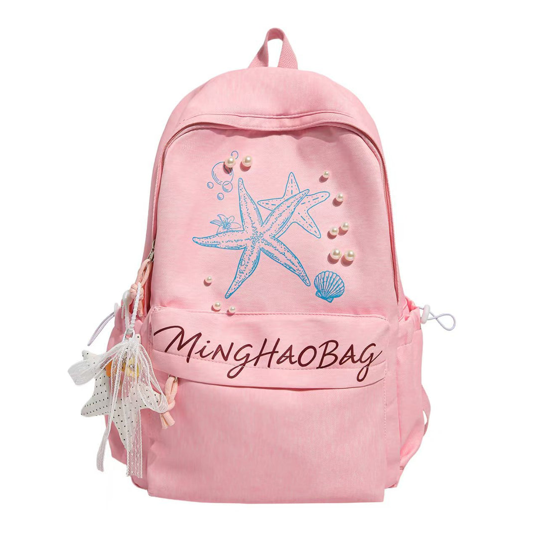 Nautical-Themed Embellished Backpack Stornfield