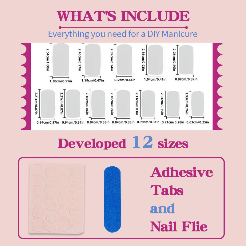 Nail art set with delicate flower and glitter accents Stornfield