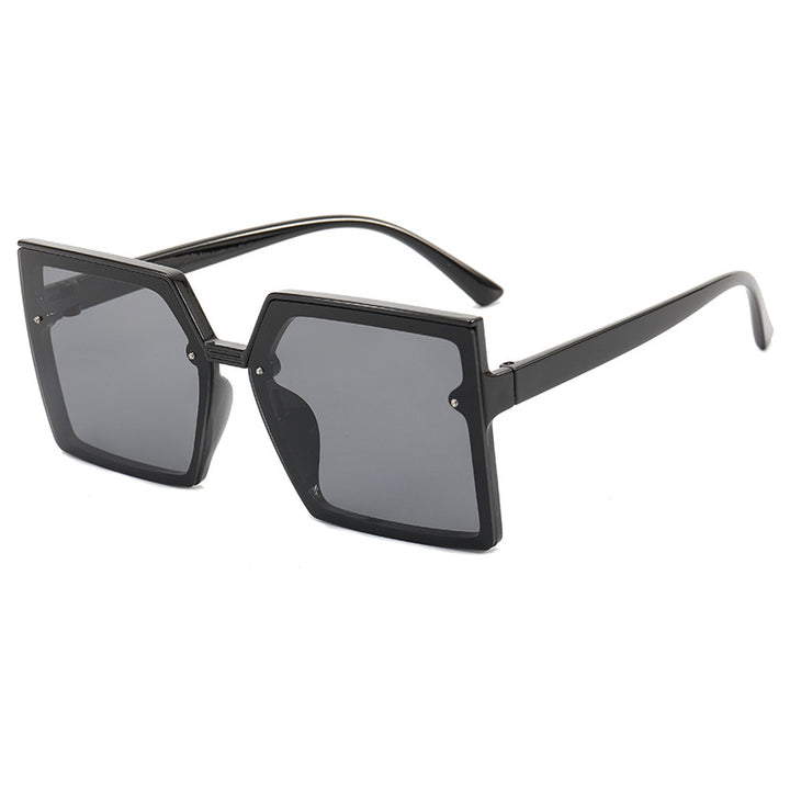 Women's stylish oversized sunglasses with geometric design Stornfield