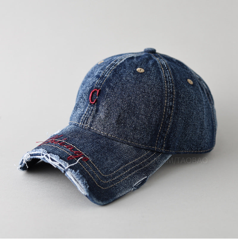 Men's Casual Distressed Baseball Cap Stornfield