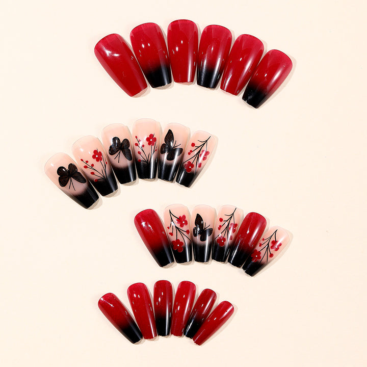 Artistic Ombre Nail Art Extensions Stornfield