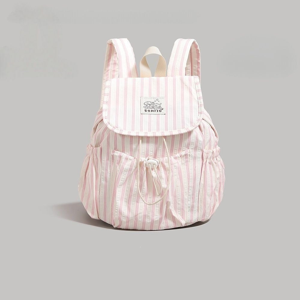 Leisure Backpack in Playful Striped Design Stornfield