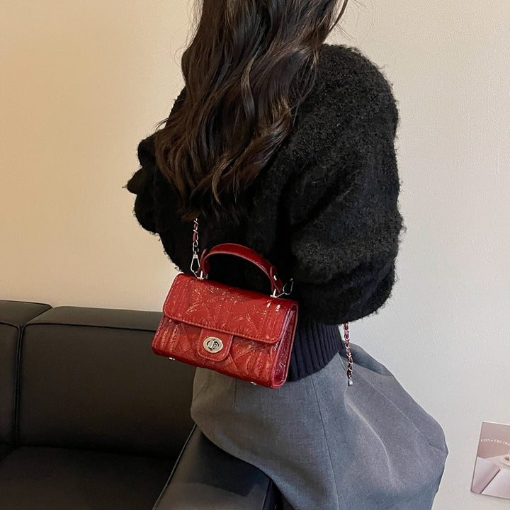 Quilted Faux Leather Crossbody Bag Stornfield