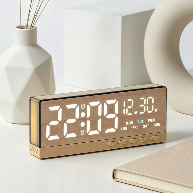 Digital Alarm Clock with Clear LED Display Stornfield