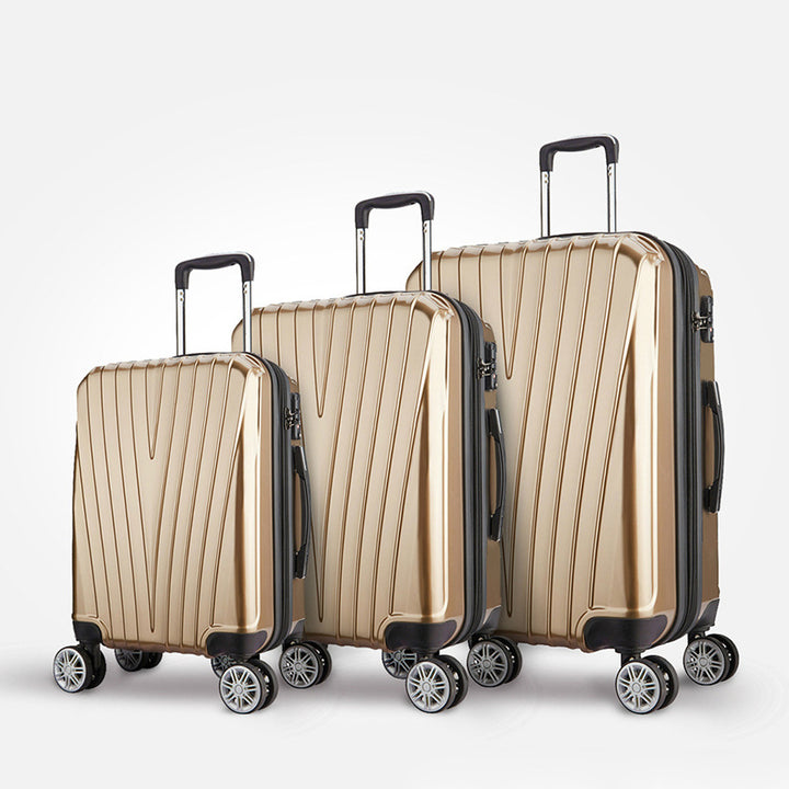 Unisex Sturdy Multi-Size Hard Shell Luggage Set Stornfield