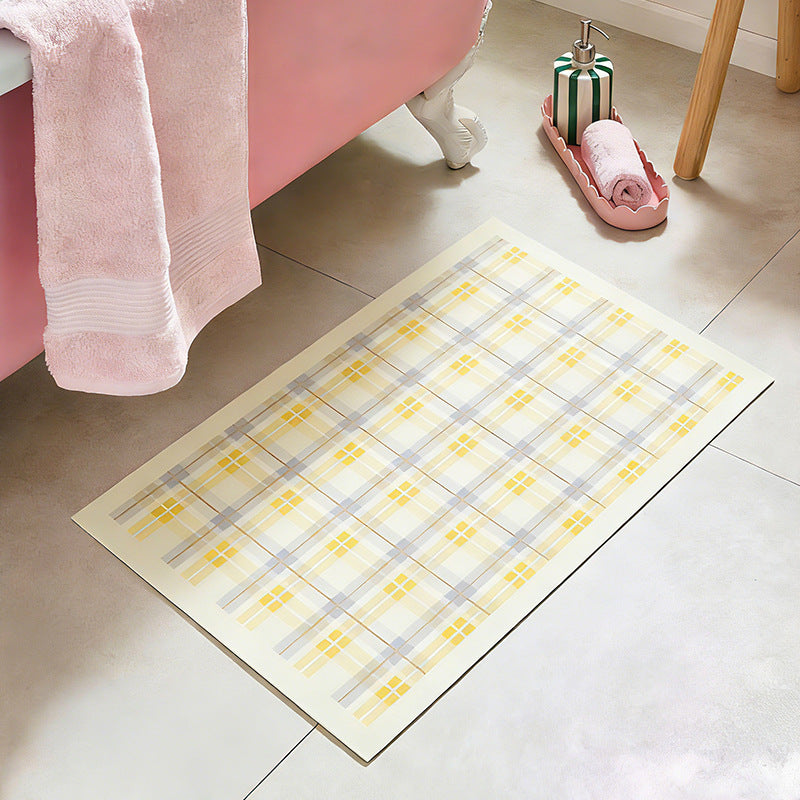 Oval Bath Mat Rug
