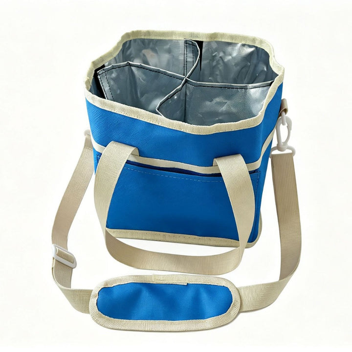 Insulated cooler bag with multiple compartments Stornfield