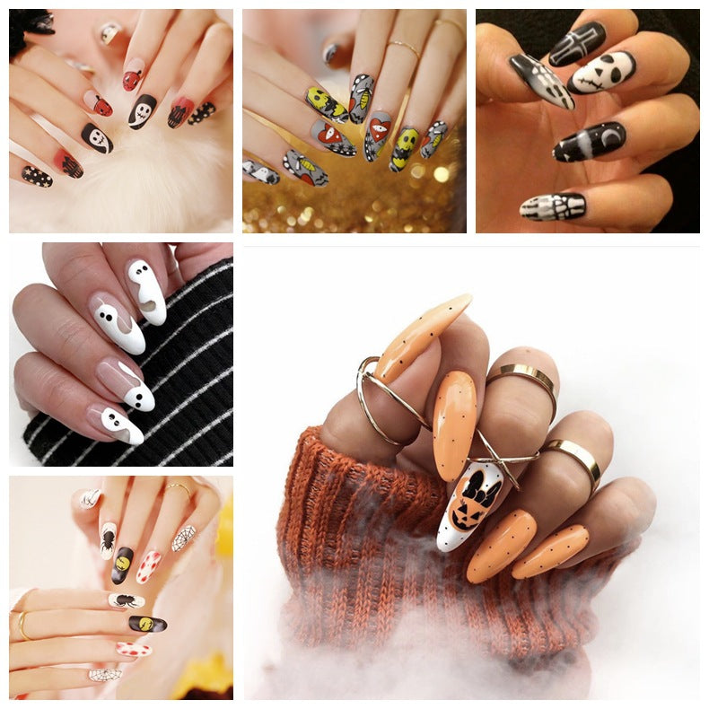 Creative Halloween Nail Art Stornfield