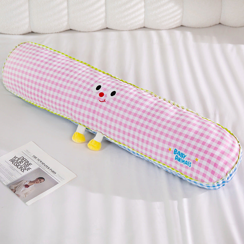 Plush Neck Roll with Playful Animal Design Stornfield