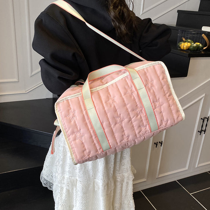 Stylish Quilted Duffel Bag Stornfield