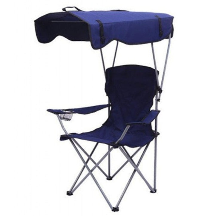Folding chair with sun protection Stornfield