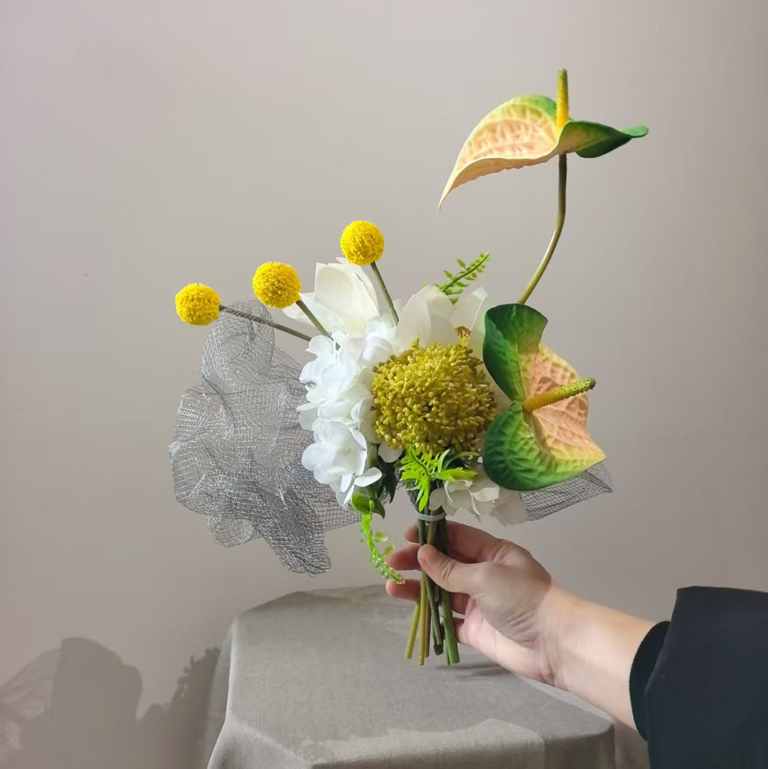 Stylish Artificial Floral Bouquet