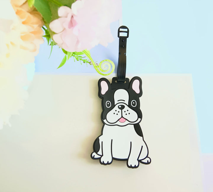 Unisex Cute French Bulldog Luggage Tag Stornfield