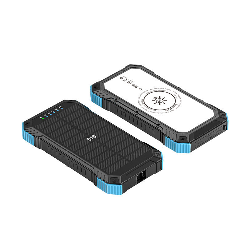 Robust Solar Powerbank with Wireless Charging Technology Stornfield