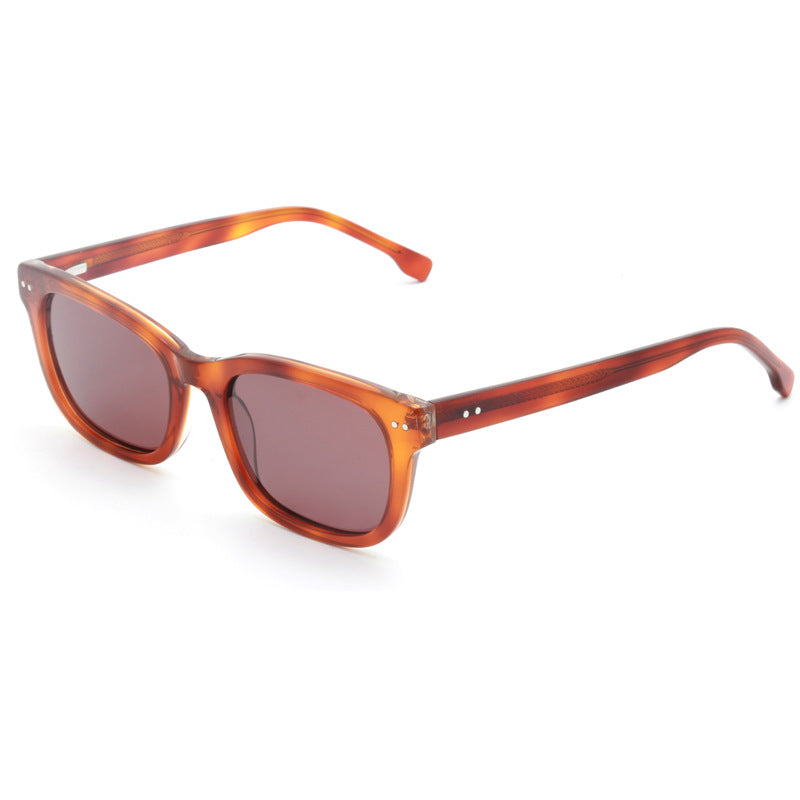 Women's trendy square sunglasses with transparent frame Stornfield