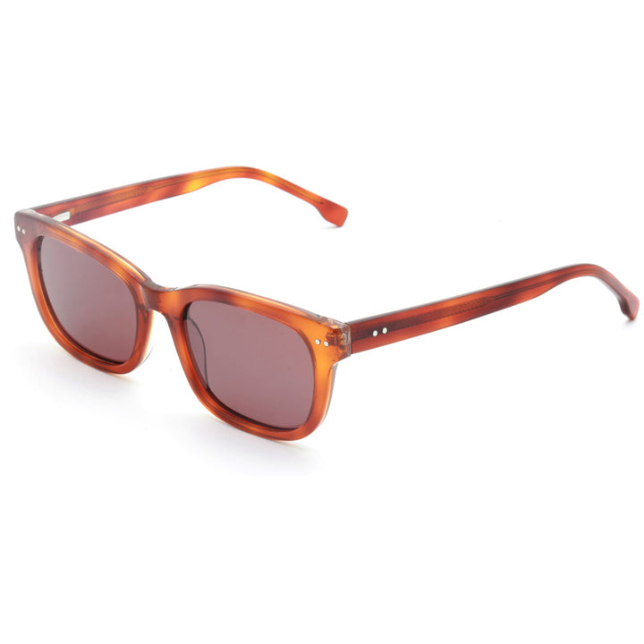 Women's trendy square sunglasses with transparent frame Stornfield