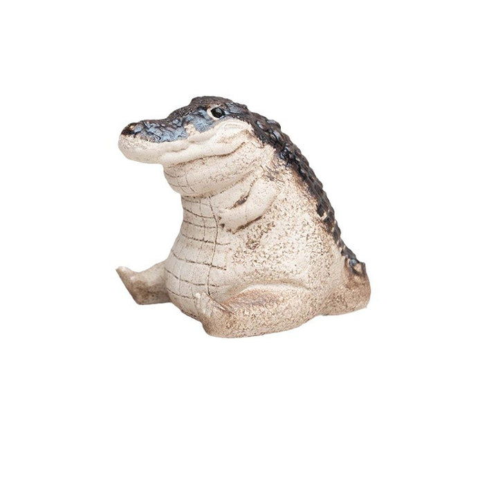 Decorative Crocodile Figurine Stornfield