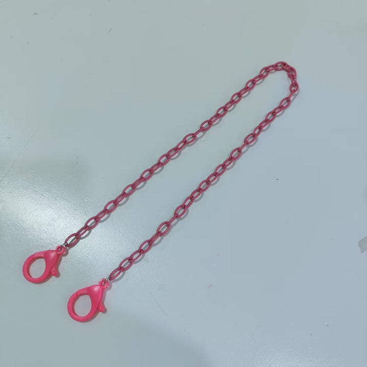 Fashionable Glasses Holder Chain Made of Transparent Material Stornfield