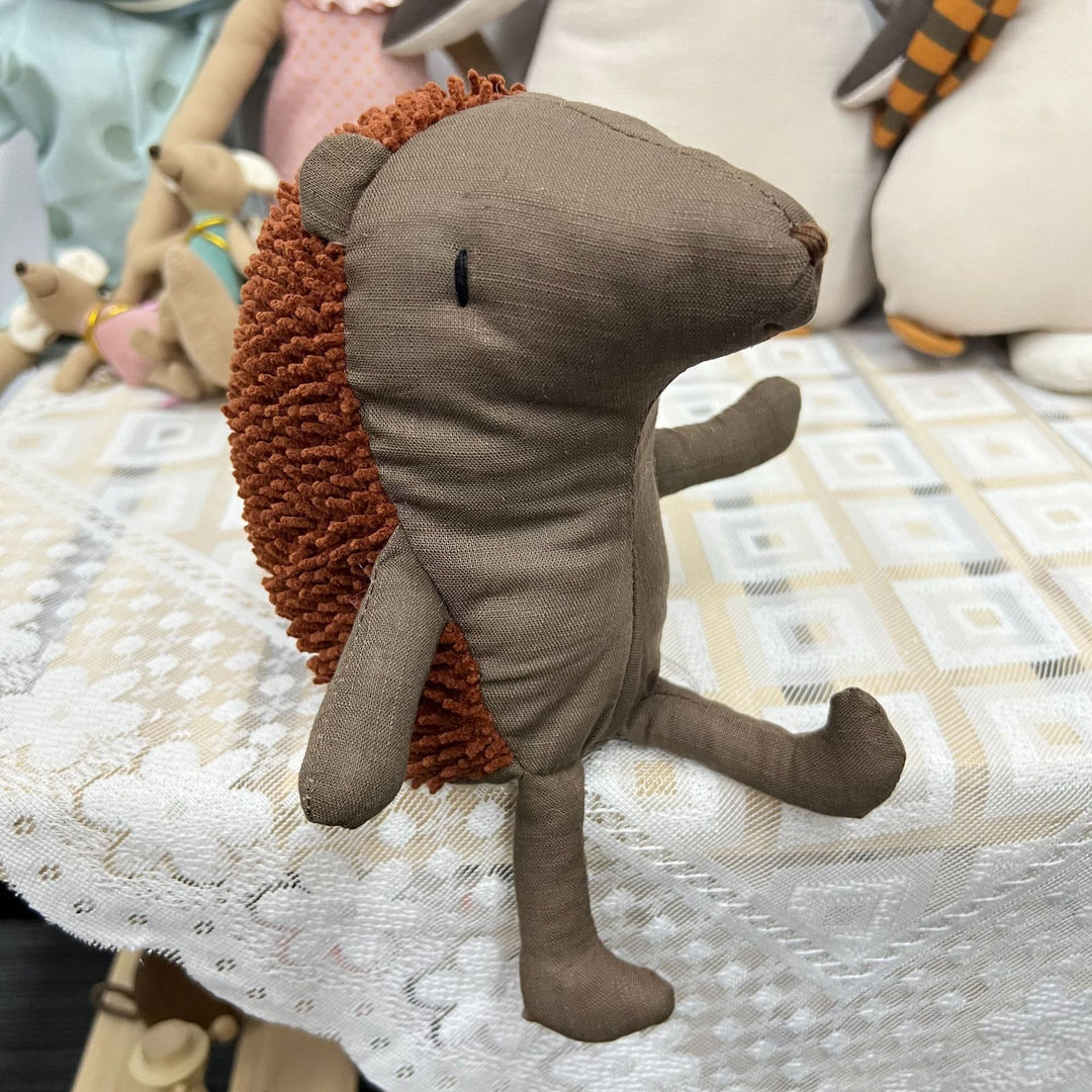 Woodland Hedgehog Plush Hand Puppet