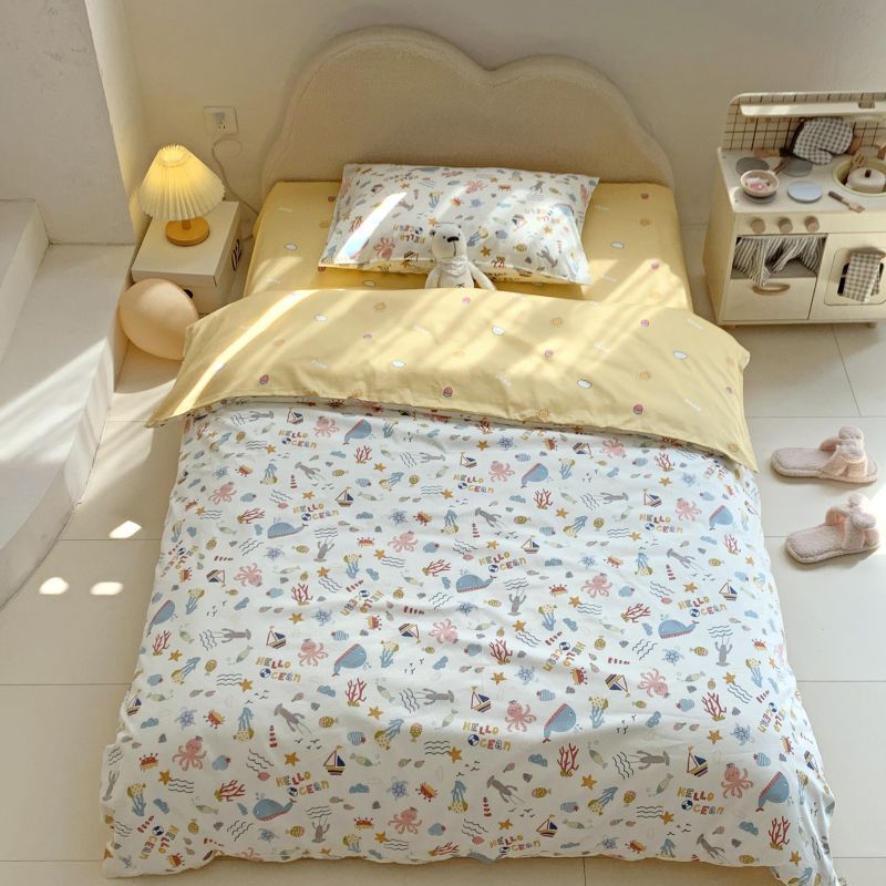 Reversible Kids Duvet Cover Set