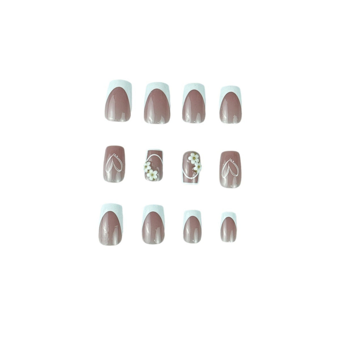 Decorative Press-On Nail Design Stornfield