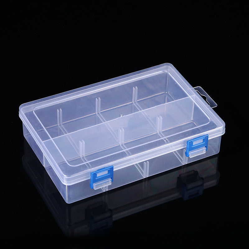 Multi-Divisional Clear Craft Storage Box Stornfield