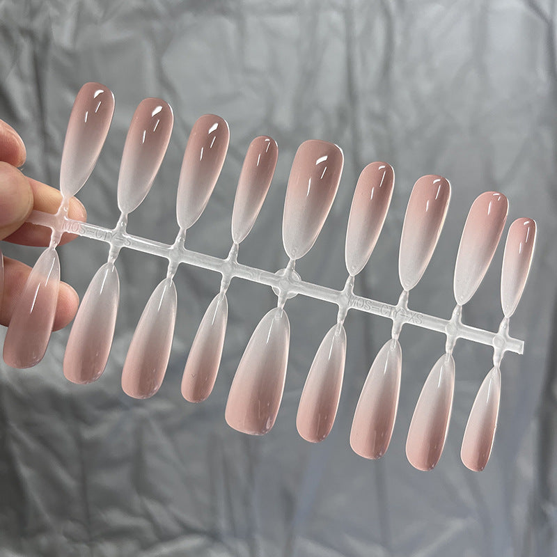 Elegant French Tip Press-On Nail Collection Stornfield