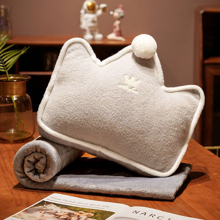 Comfortable plush pillow with ergonomic shape Stornfield