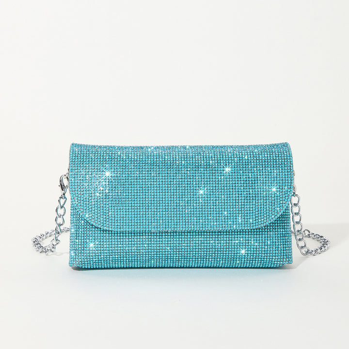 Rhinestone-Studded Evening Clutch