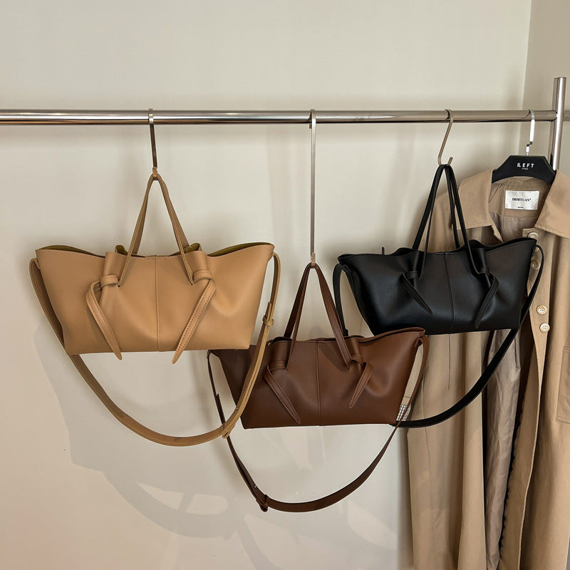 WoChic Minimalist Bow Tote Bag Stornfield