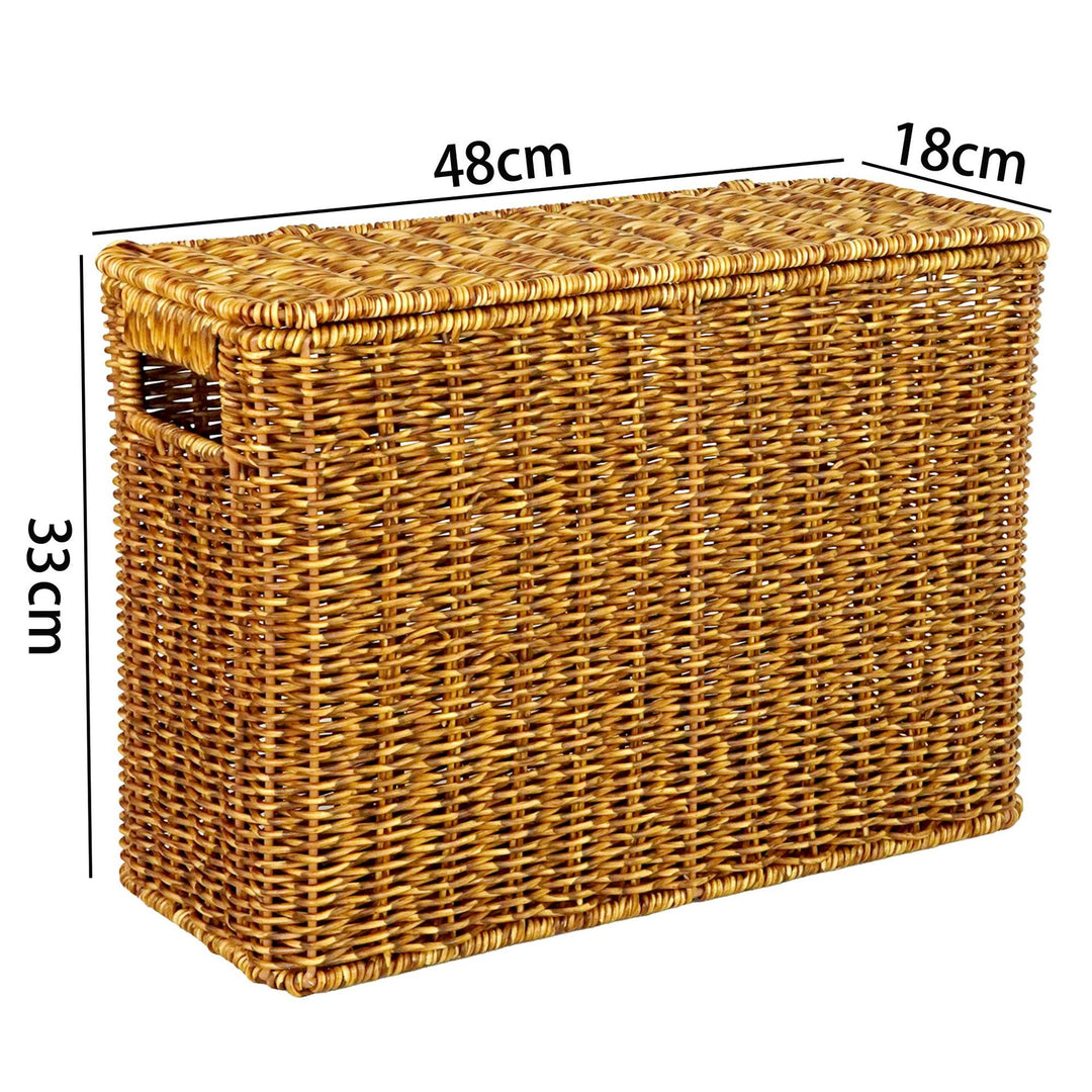 Versatile Wicker Organizer Basket Stornfield