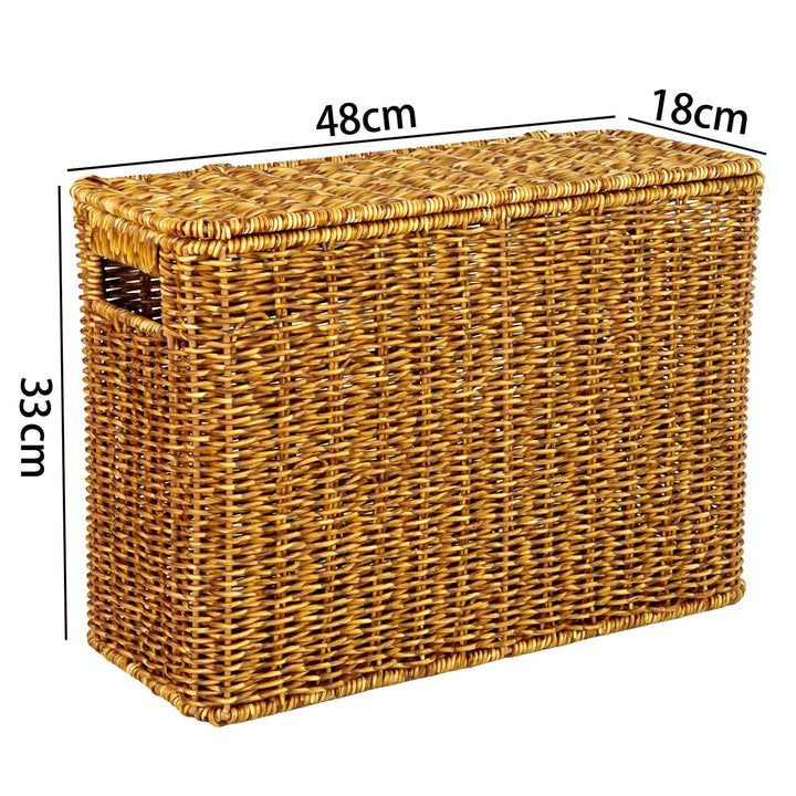 Versatile Wicker Organizer Basket Stornfield