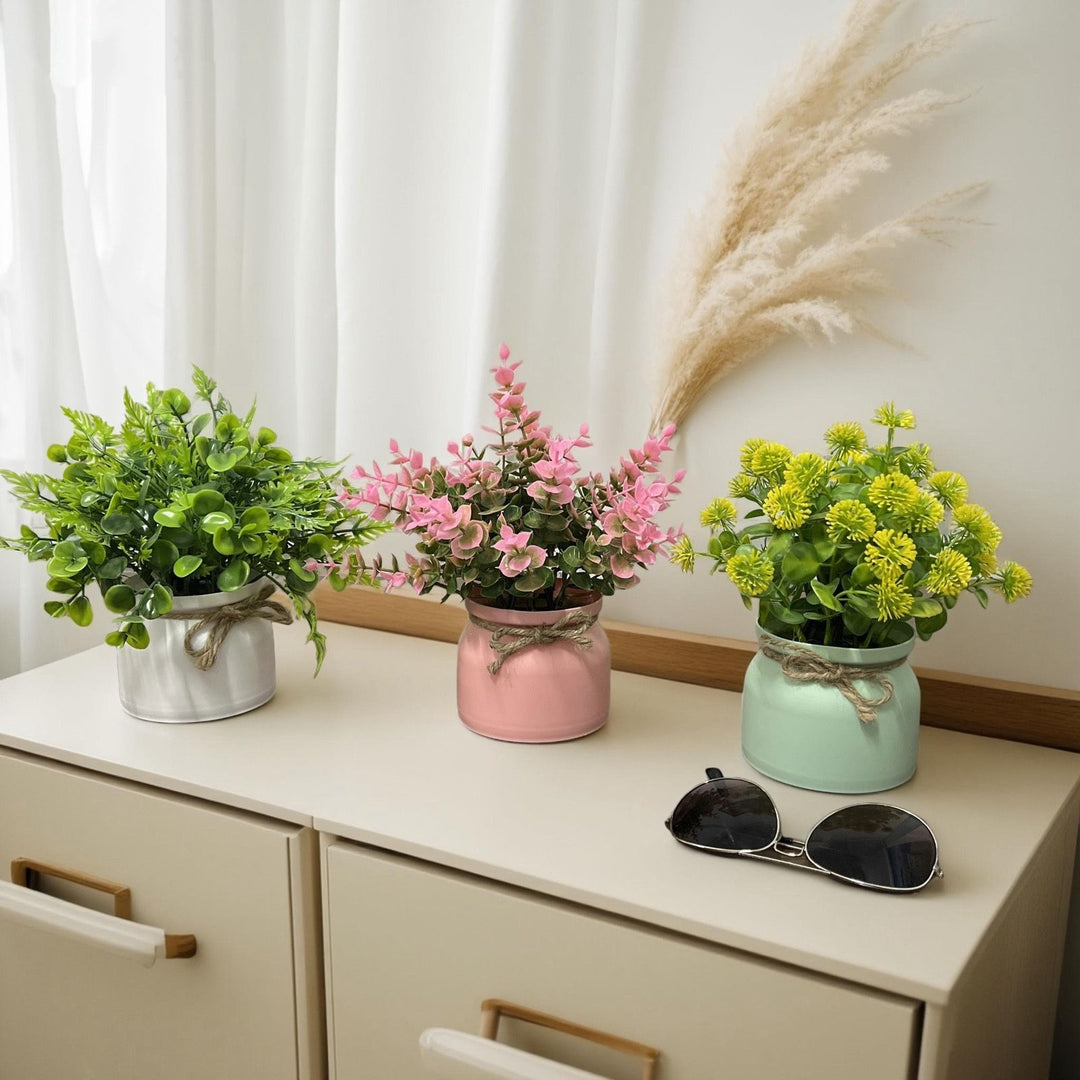 Artistic Faux Floral Arrangement