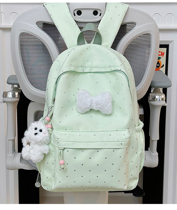 Backpack with Playful Design and Practical Storage Spaces Stornfield