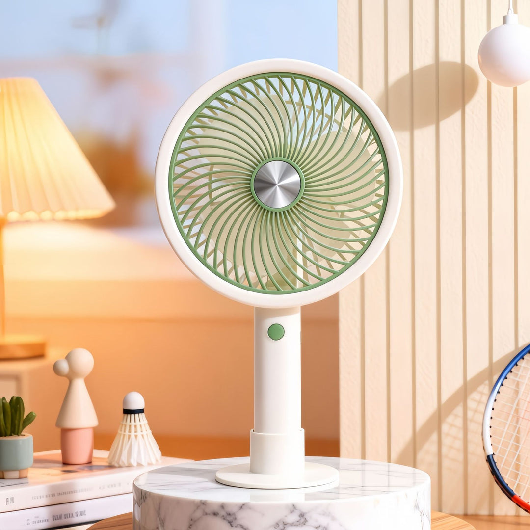 Women's Portable Table Fan with Adjustable Tilt Angle and USB Connection Stornfield