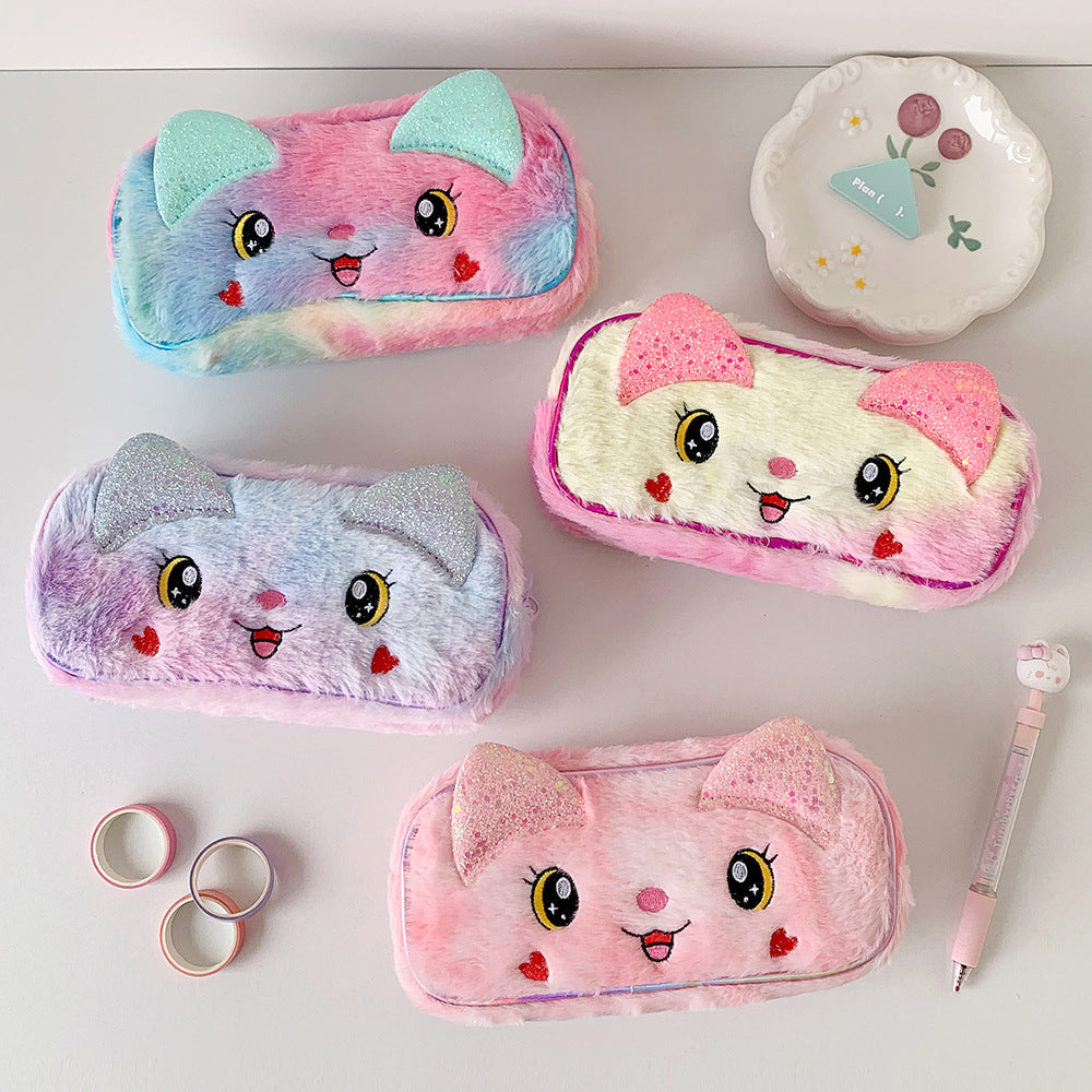 Plush Animal-Themed Pencil Case Stornfield