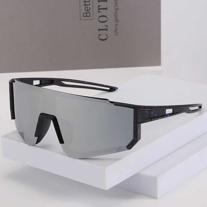 Men's Futuristic Oversized Shield Sunglasses Stornfield