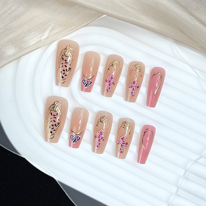 Premium Press-On Nail Tips Kit Stornfield