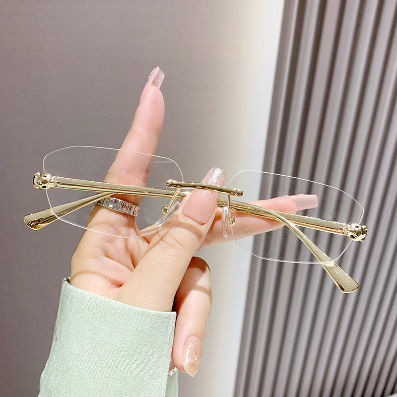 Women elegant half-frame sunglasses Stornfield