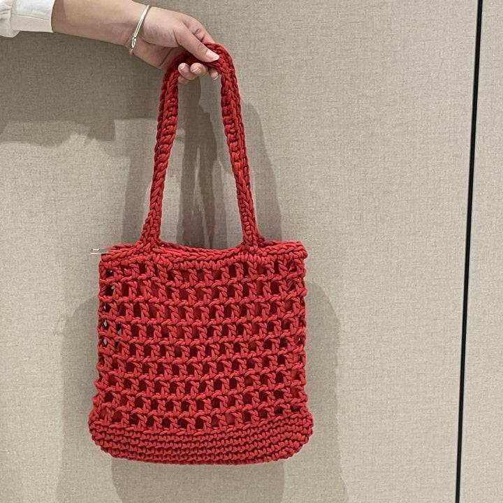 Hand-knotted net bag Stornfield